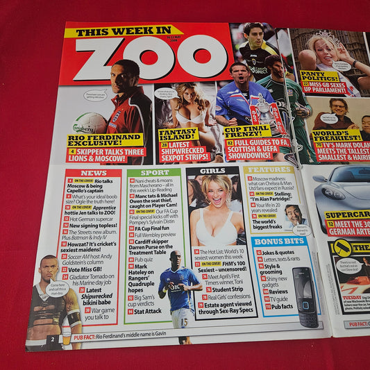 Zoo Magazine 16-22 May 2008 (1418) Megan Fox Kelly Brook Carmen Electra Emily Scott Charlotte McKenna