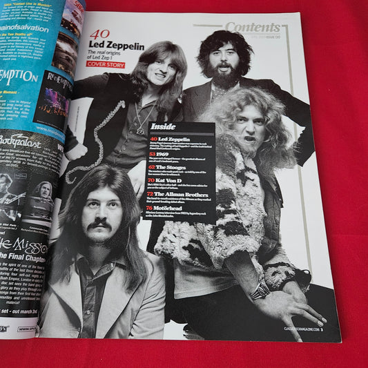 Classic Rock Magazine April 2009 (1426) Led Zeppelin Jimmy Page The Who Stones