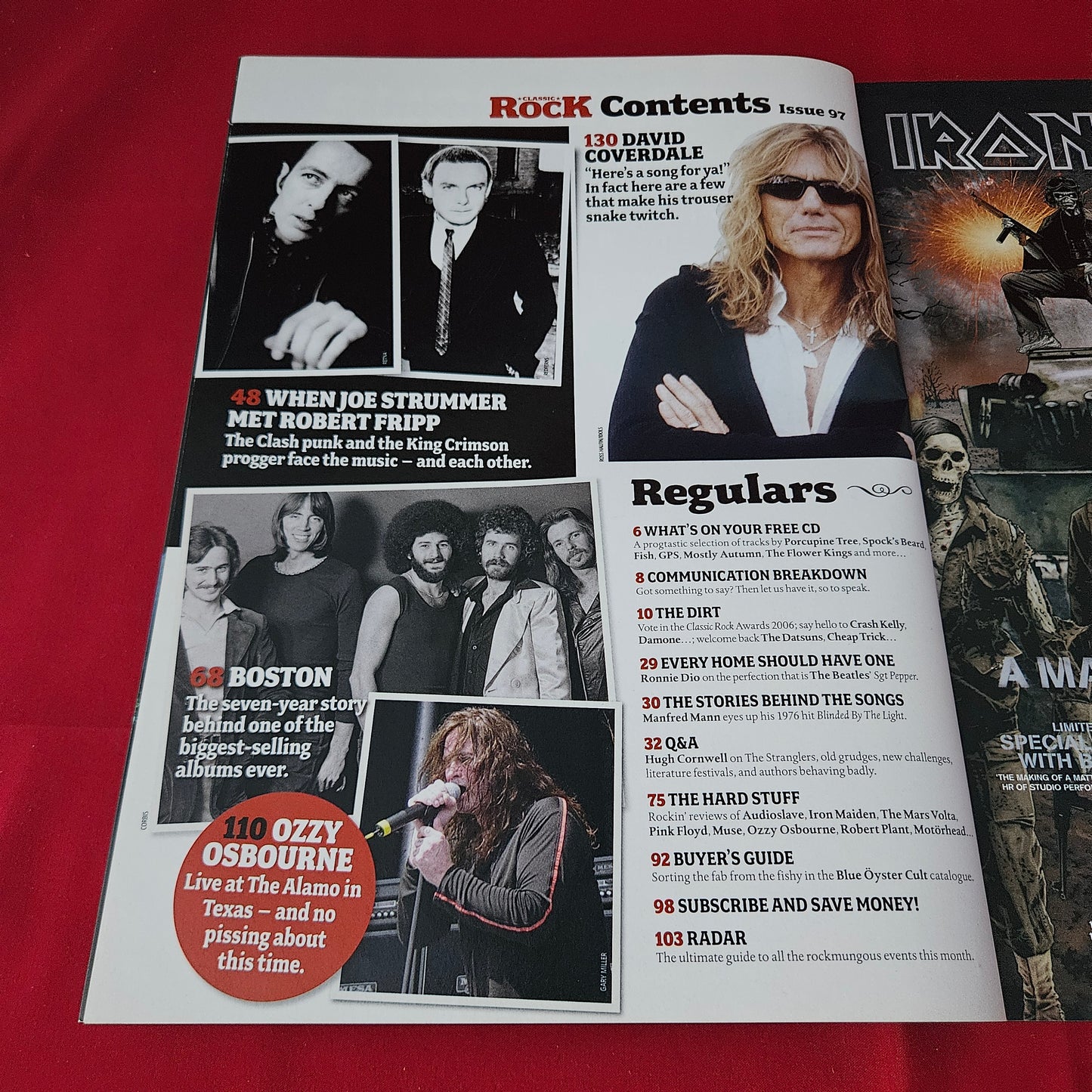 Classic Rock Magazine September 2006 (1426) Syd Barrett Iron Maiden Muse Rush Ozzy Osbourne