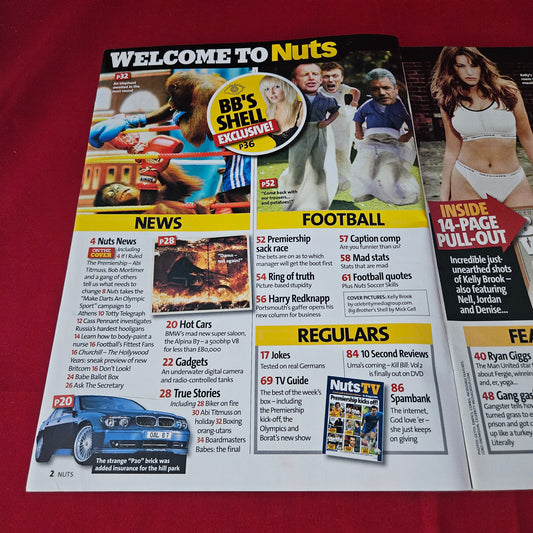 Nuts Magazine 13-19 August 2004 (1429) Kelly Brook Jordan Nell McAndrew