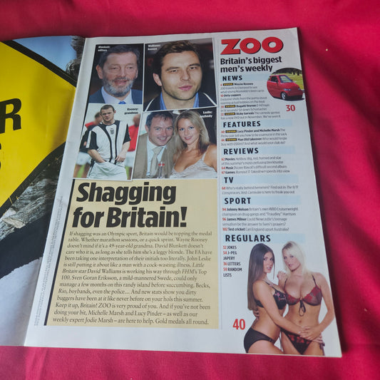 Zoo Magazine 3-9 September 2004 (1433) Lucy Pinder Michelle Marsh