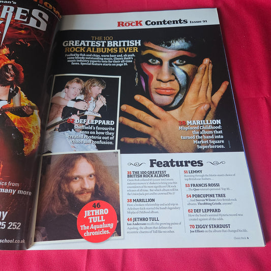 Classic Rock Magazine April 2006 Lemmy Def Leppard Jethro Tull Marillion (1439)