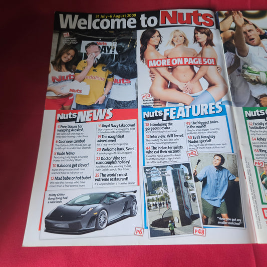 Nuts Magazine 31 July–6 August 2009 Eva Wyrwal Leah Francis Lindsey Strutt (1439)