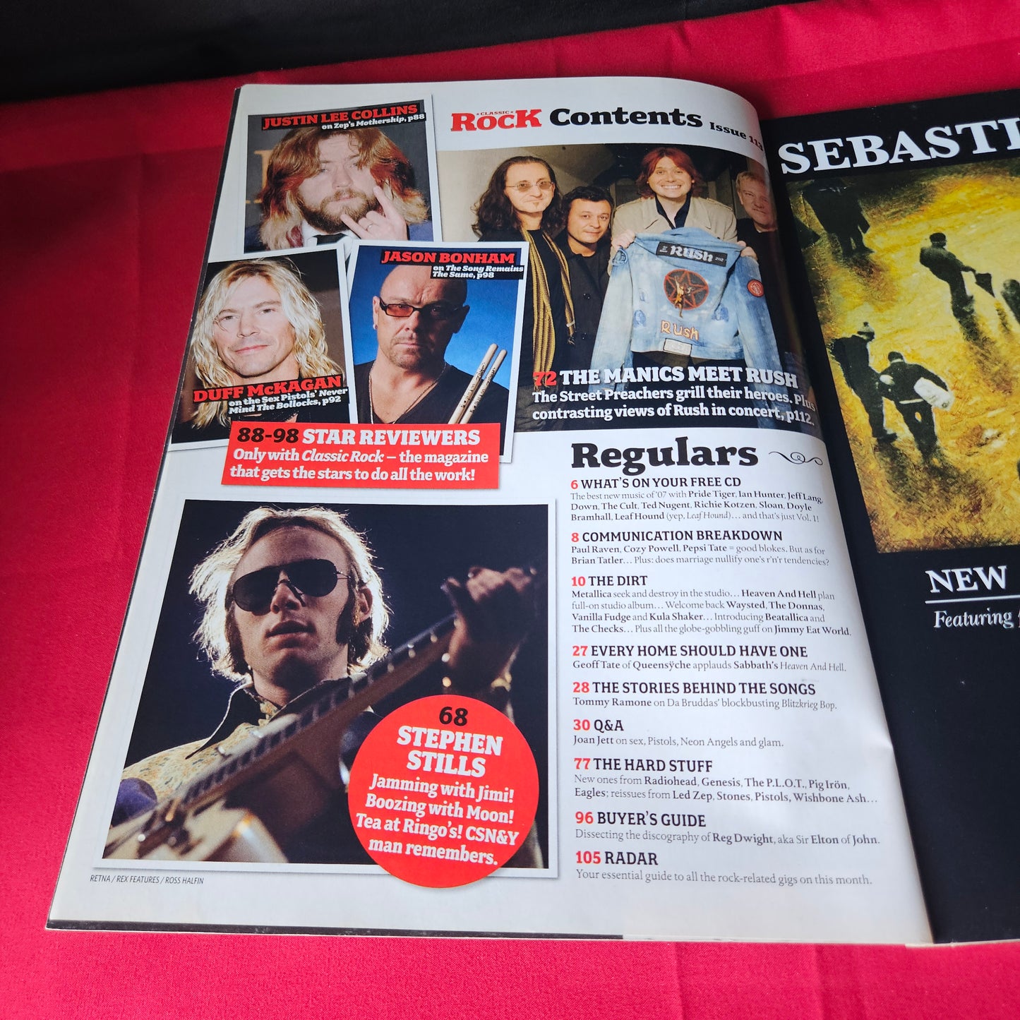 Classic Rock Magazine December 2007 Issue 113 Led Zeppelin Jimmy Page Rush 1456