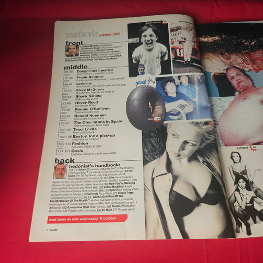 Loaded Magazine October 1995 Rare Oasis Frank Skinner Oliver Reed (1462)