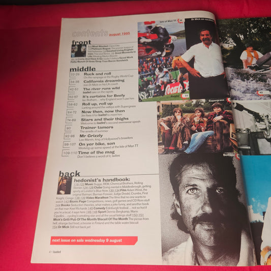 Loaded Magazine August 1995 Kylie Ian Botham Supergrass Lee Marvin SKU 1462
