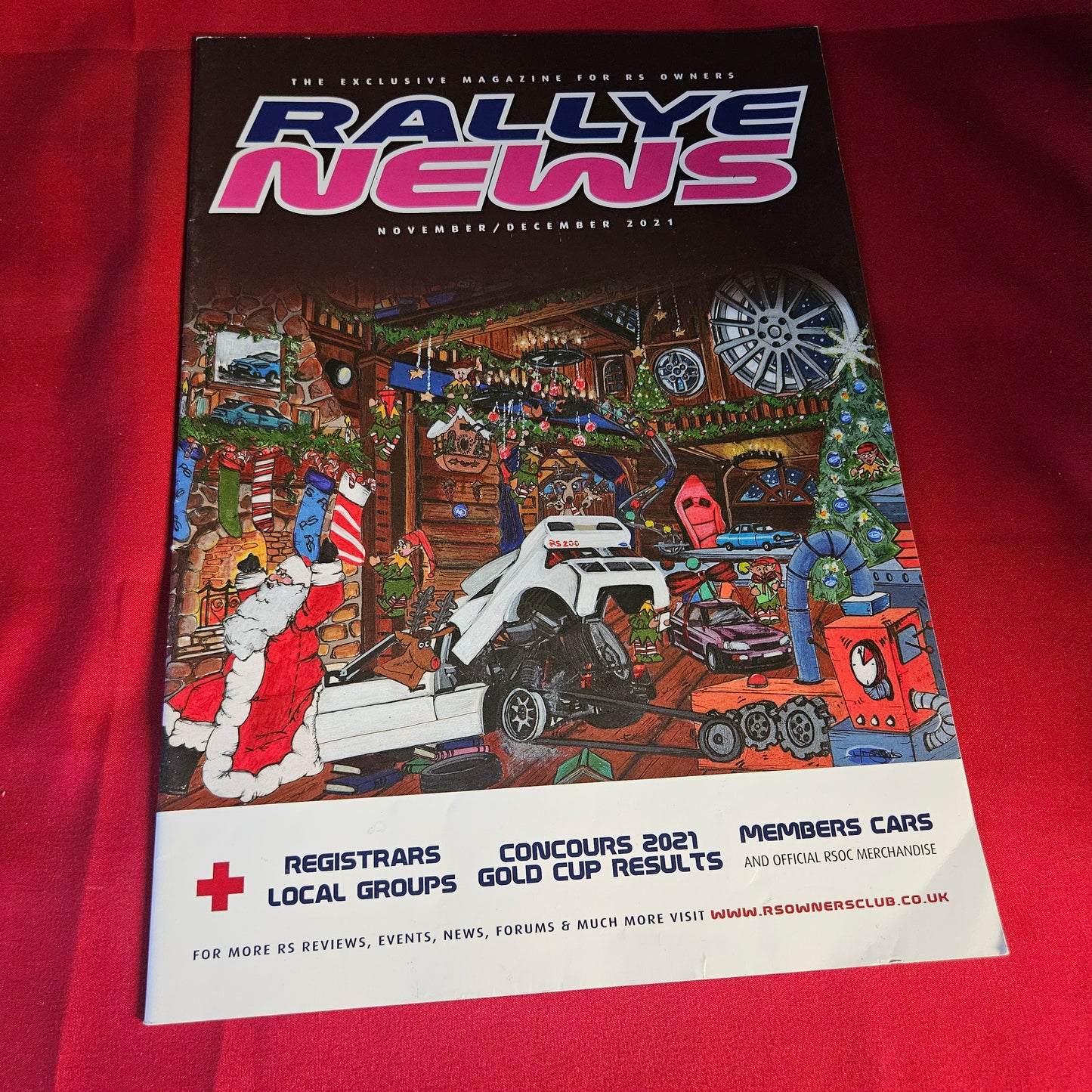 Rallye News Magazine November/December 2021 Ford RS Owners Club Concours Gold Cup SKU 1477