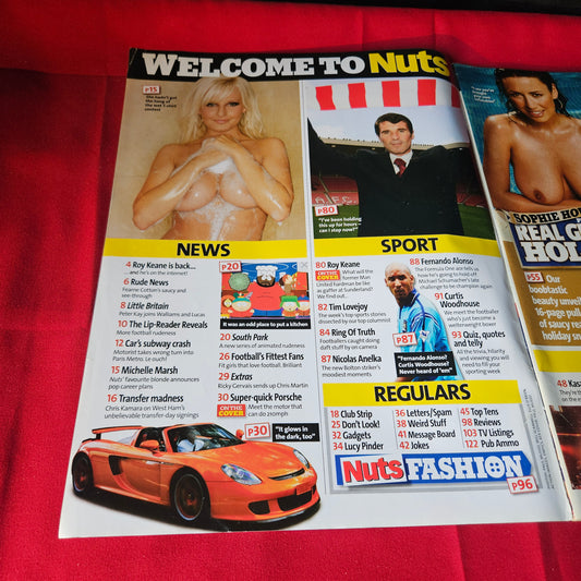 Nuts Magazine 8-14 September 2006 Sophie Howard Ibiza Roy Keane SKU 1492