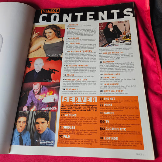 Select Magazine July 1998 Catatonia Cerys Matthews Smashing Pumpkins Fatboy Slim SKU 1494
