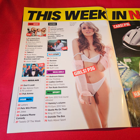 Nuts Magazine 22-28 June 2012 Vicky Pattison Billie Faiers Polly Parsons Laura Hogg SKU 1521