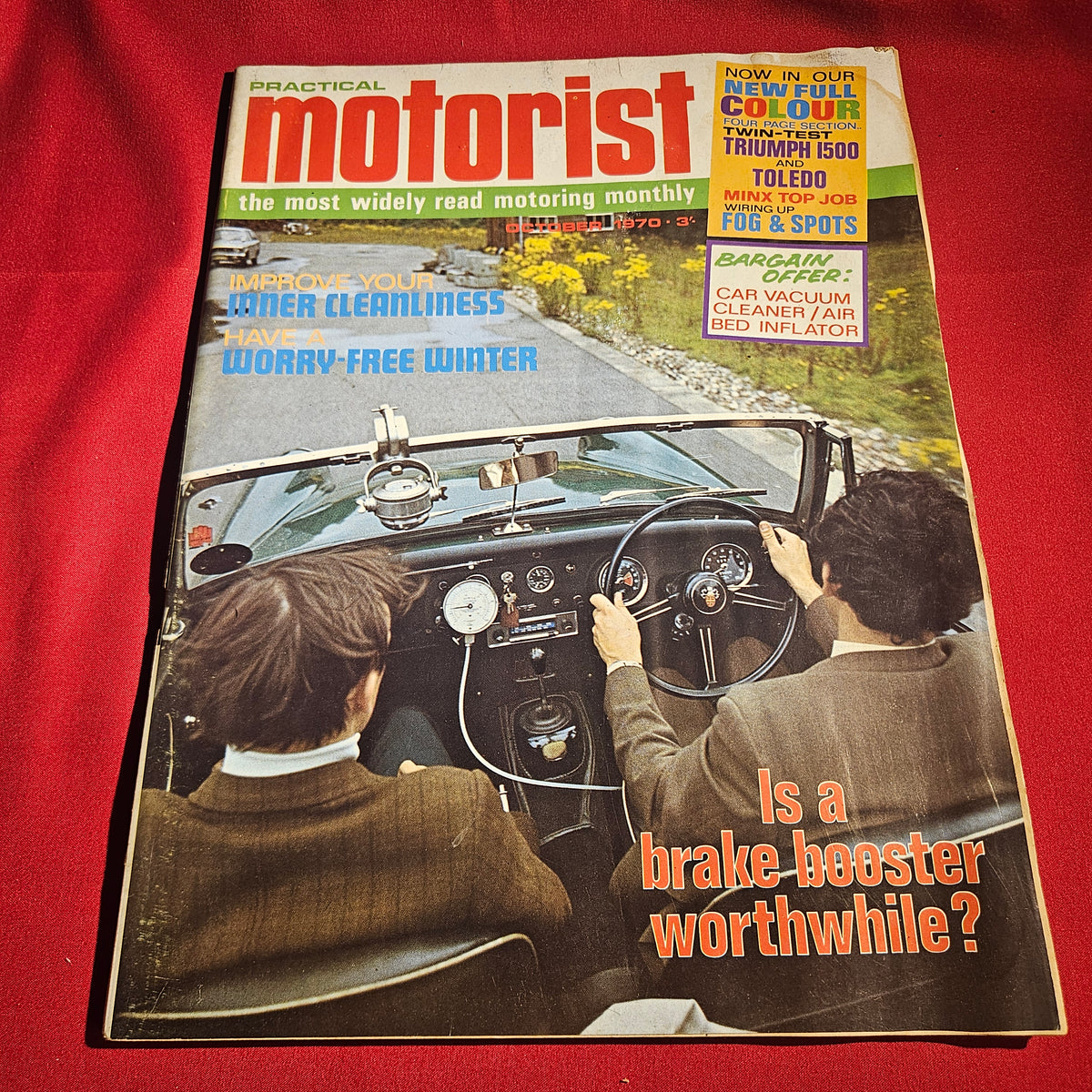 Practical Motorist Magazine October 1970 Triumph 1500 Toledo Hillman Minx SKU 1525
