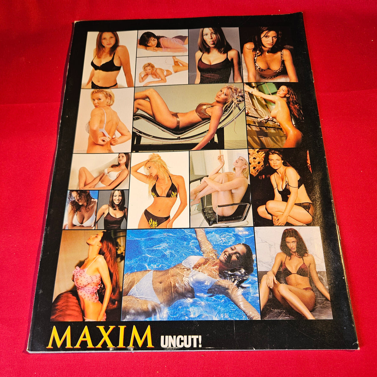 Maxim Uncut Magazine May 2000 Lisa Snowdon Caprice Rachel Hunter SKU 1550