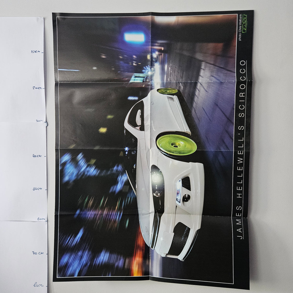 Fast Car Poster Honda S2000 VW Scirocco Matt Makarucha James Hellewell 0012