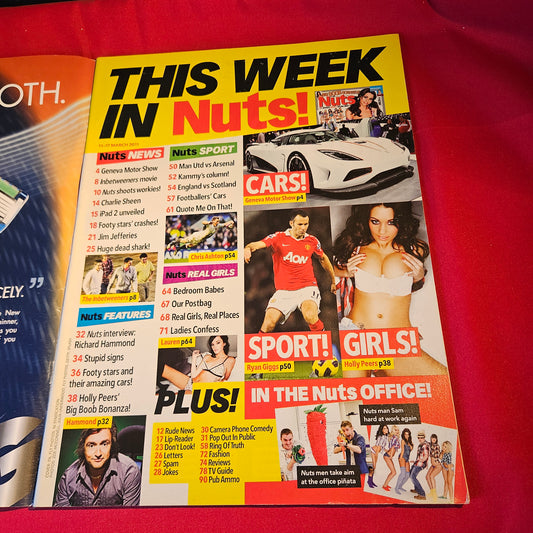 Nuts Magazine 11-17 March 2011 Holly Peers Kelly Sophie Melissa Rhian SKU 1565