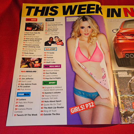 Nuts Magazine 2-8 March 2012 Imogen Thomas Stacey Massey BMW M6 SKU 1565