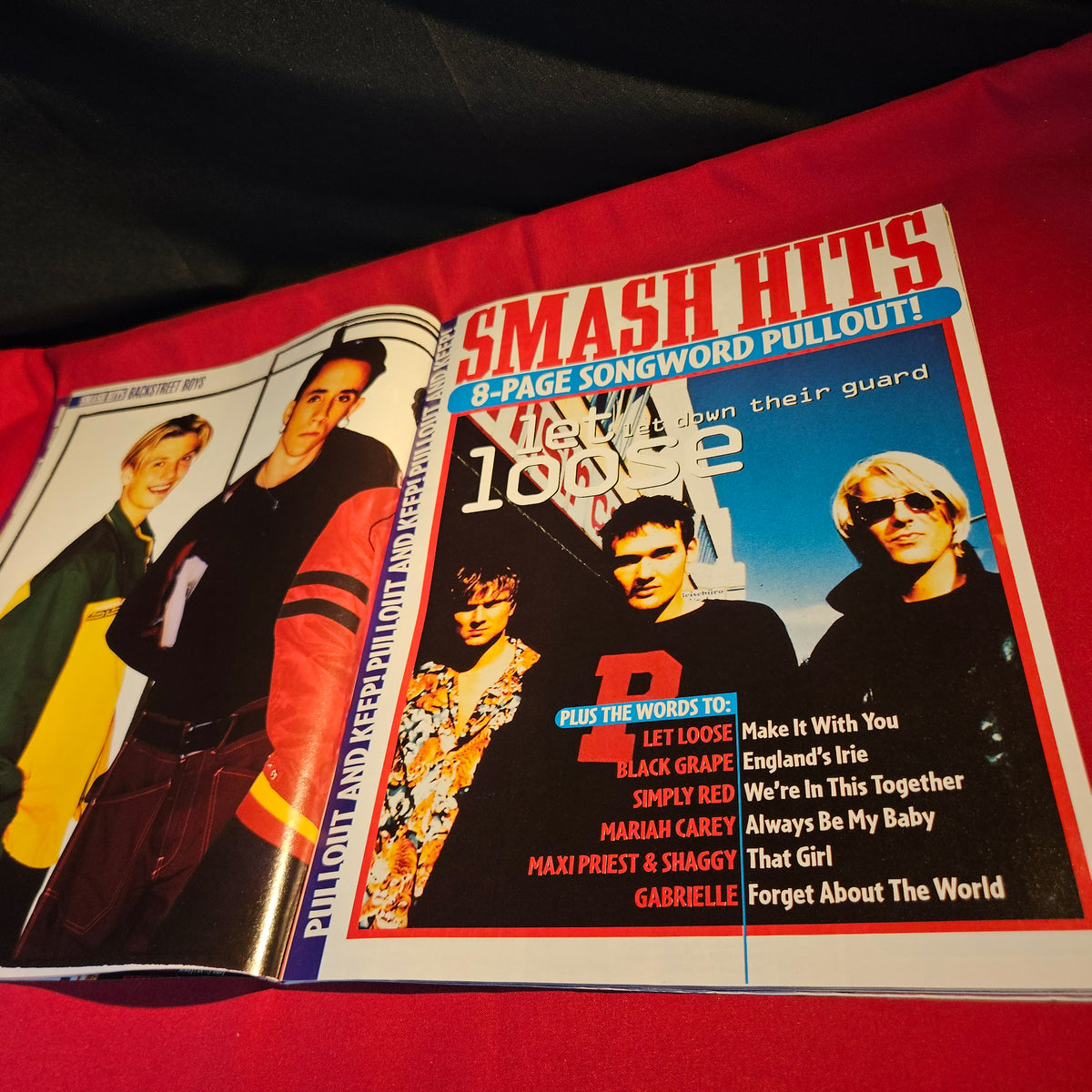 Smash Hits Magazine 19 June-2 July 1996 Mariah Carey Boyzone SKU 1570