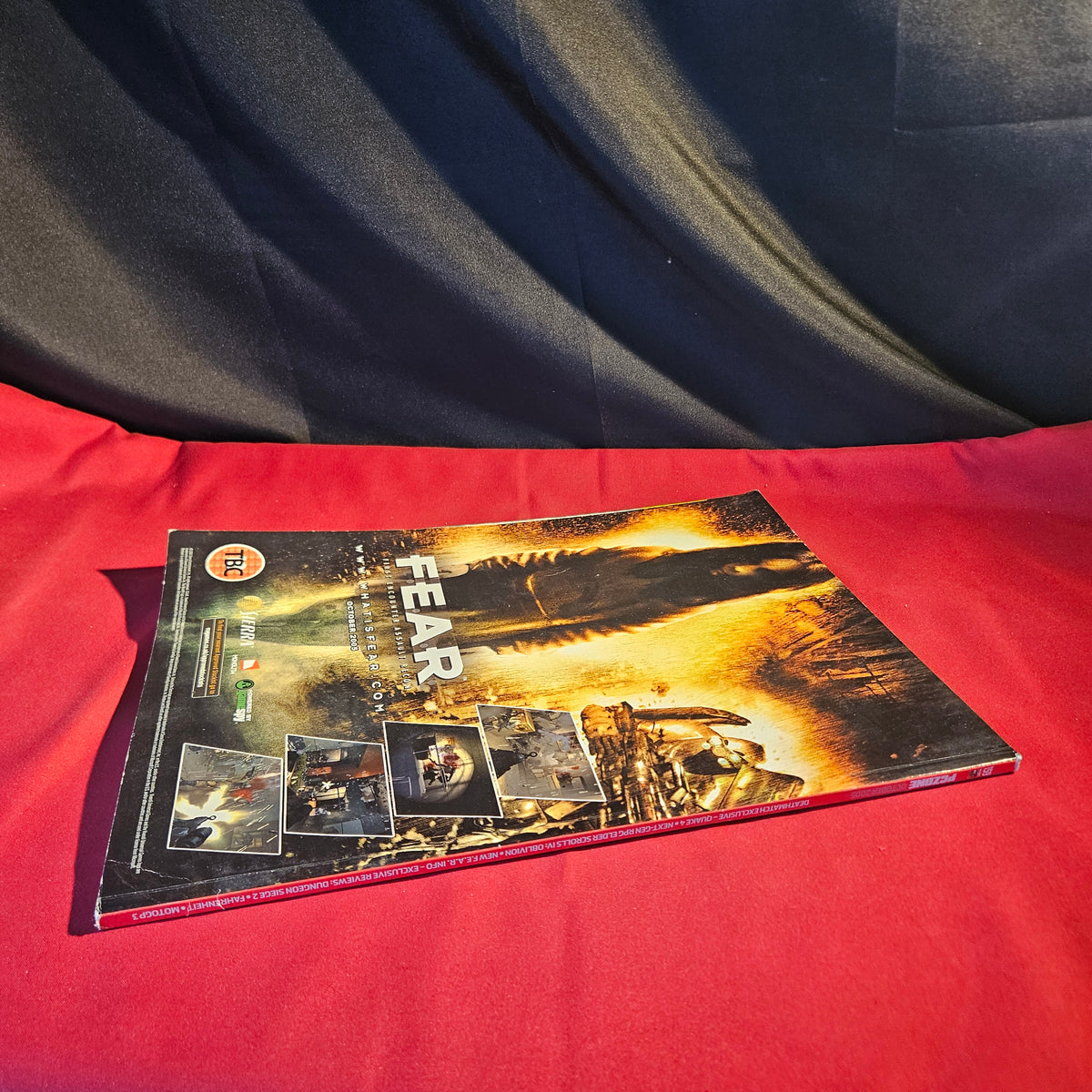 PC Zone Magazine October 2005 Issue 159 Quake 4 Oblivion F.E.A.R. SKU 1572