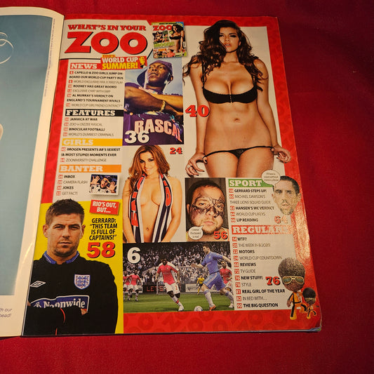 Zoo Magazine 11-17 June 2010 No 323 Imogen Thomas Big Brother World Cup 1573