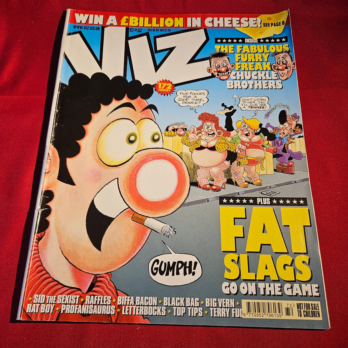 Viz Magazine February 2005 Issue 172 Biffa Bacon Sid the Sexist SKU 1574