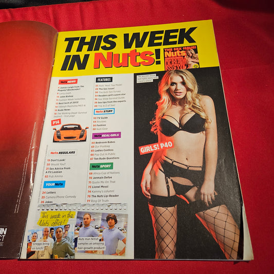 Nuts Magazine 18-24 January 2013 Nicole Neal Danielle Sharp Sex Issue SKU 1580