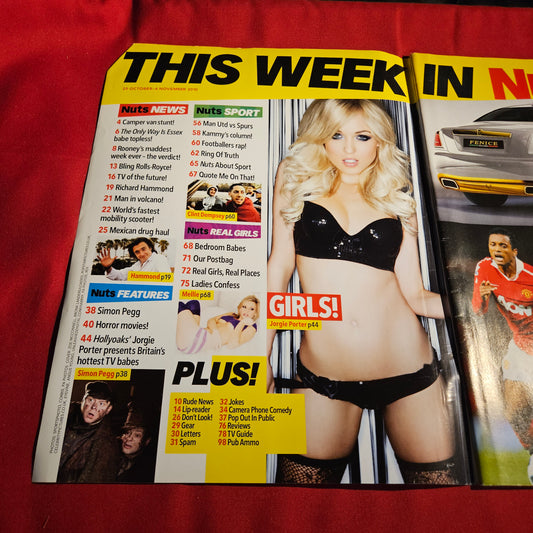 Nuts Magazine 29 October-4 November 2010 Jorgie Porter Hollyoaks SKU 1580