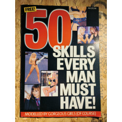 Maxim Magazine Supplement (889) 50 Skills Every Man Must Have!