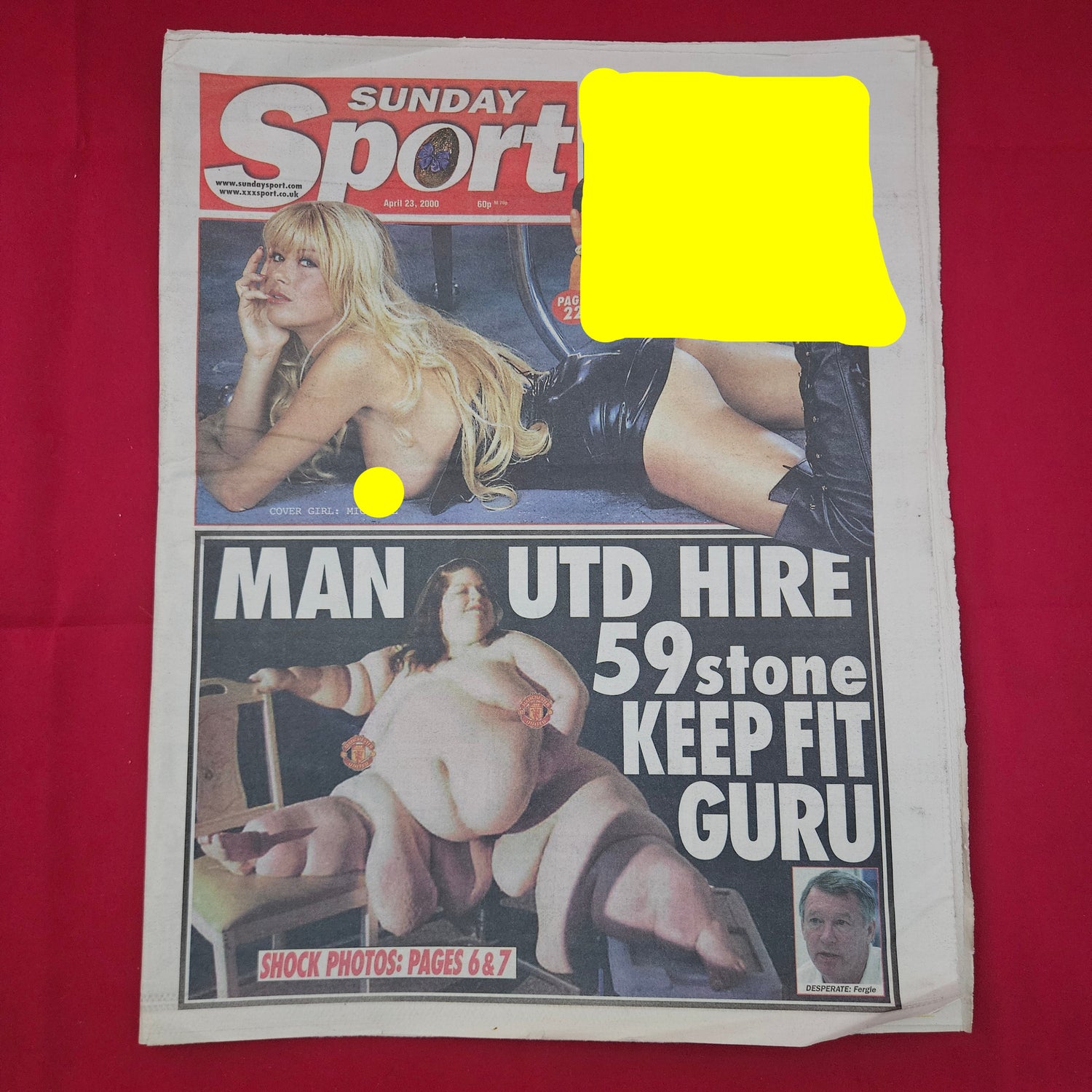 The Sunday Sport Newspaper