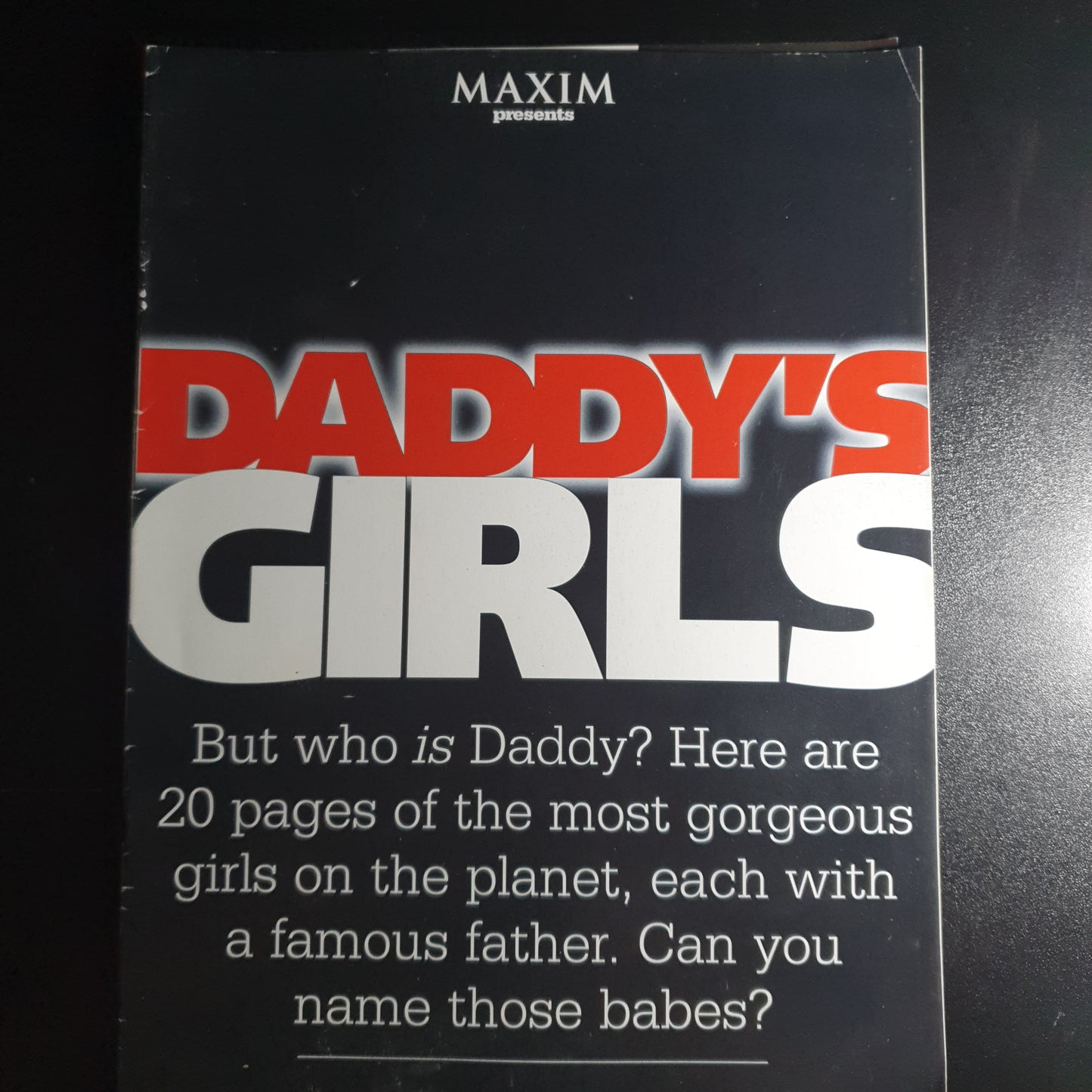 Maxim Magazine Supplement Daddy's Girls (0301) Angelina Jolie Liv Tyler Lisa Marie