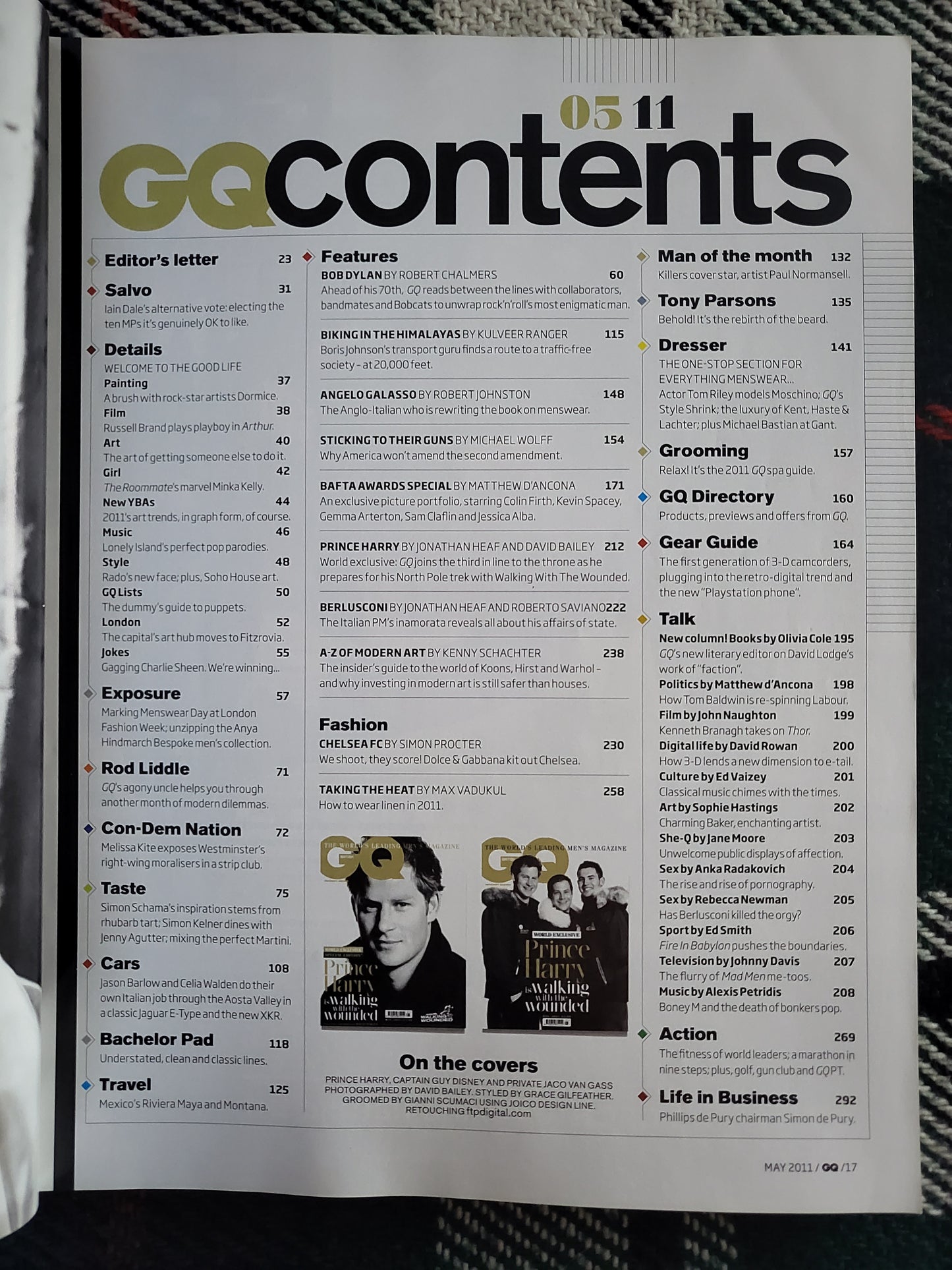 GQ Magazine May 2011 British  (401) Prince Harry Exclusive Jessica Alba Gemma