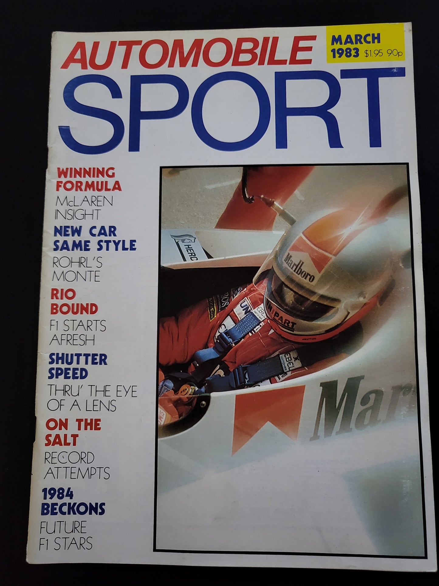 Automobile Sport Magazine March 1983 (412) McLaren Rohrl's Monte