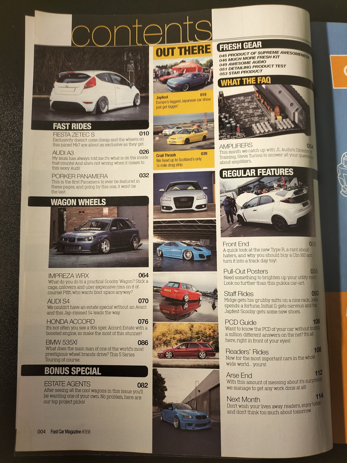 Fast Car Magazine Issue 358 August 2012 Subaru Impreza WRX Wagon