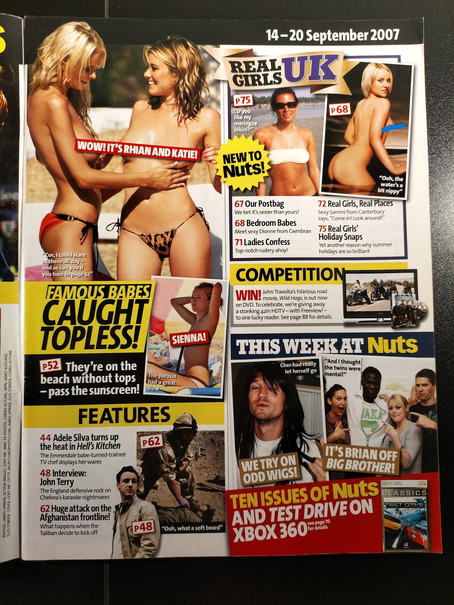 Nuts 14-20 September 2007 (640) Cameron Rhian Katie Kate Sienna Adele Silva Celebs