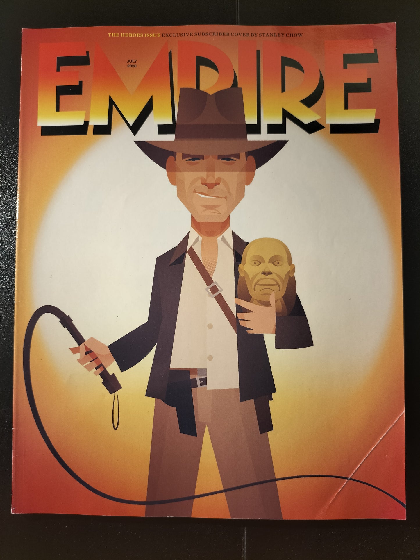 Empire Magazine July 2020 644 Issue 377 Indiana Jones Subscriber Cover Stanley Chow