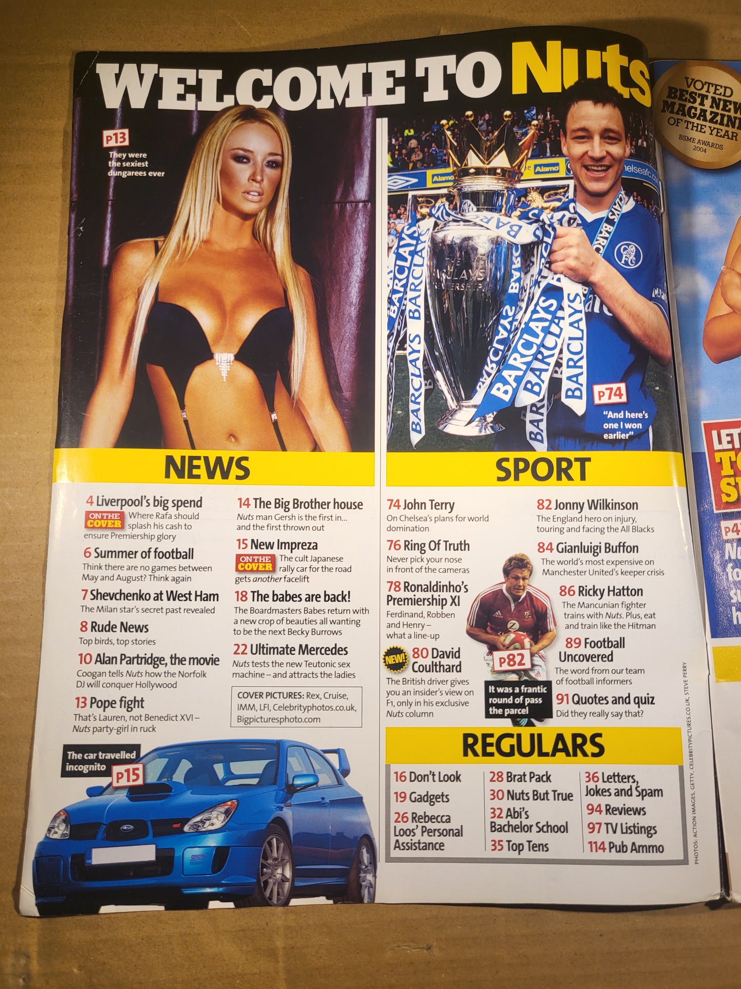 Nuts Magazine 3-9 June 2005 (0677) Vanessa Michelle Marsh Abi Titmuss Liverpool