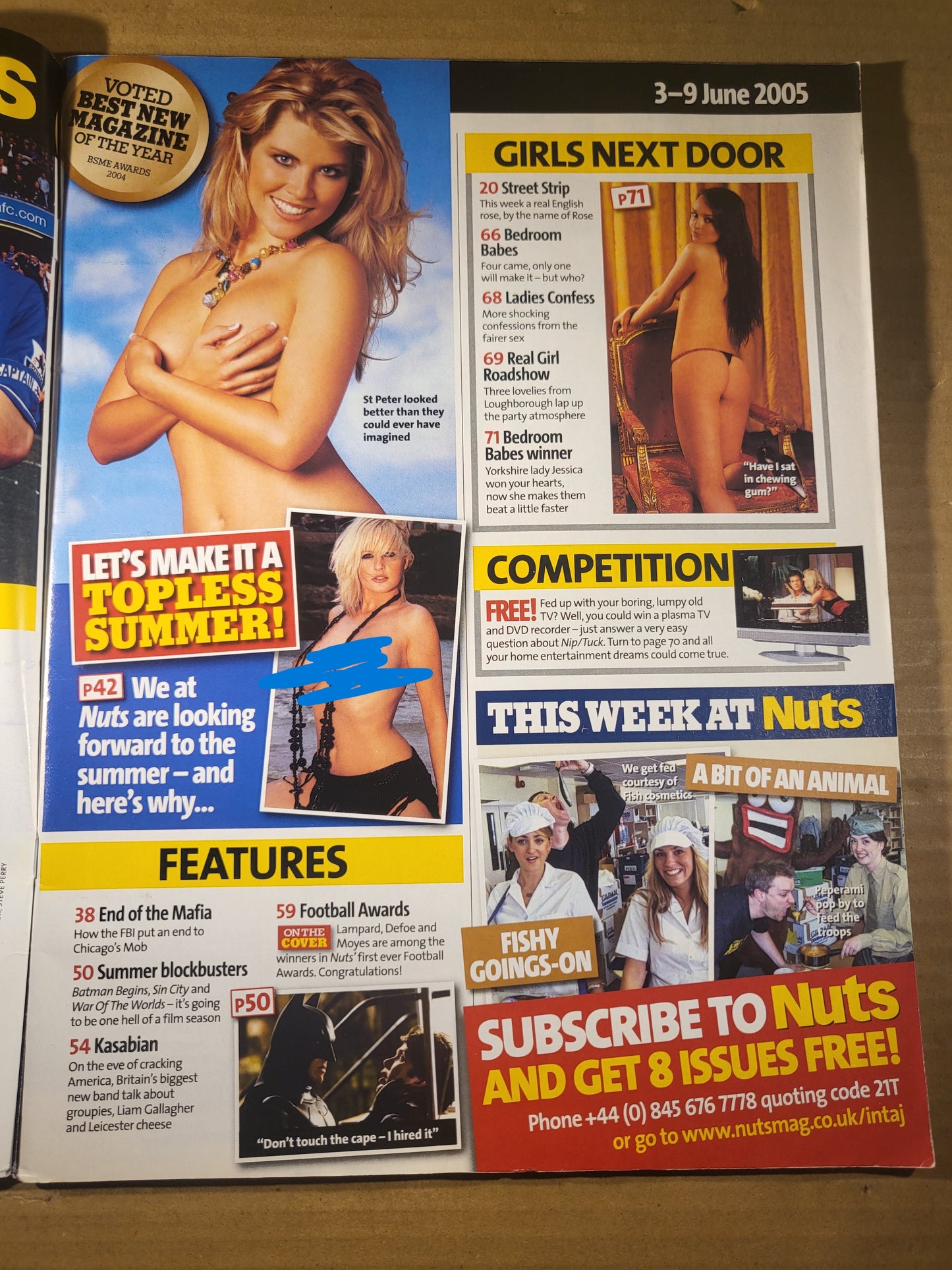 Nuts Magazine 3-9 June 2005 (0677) Vanessa Michelle Marsh Abi Titmuss Liverpool