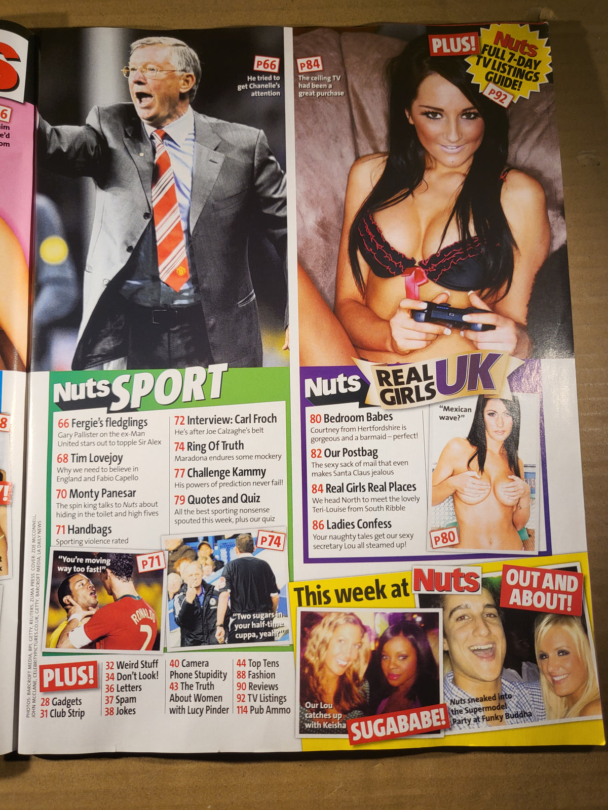 Nuts Magazine 5-11 December 2008 Chanelle Hayes Rosie Kaylee SKU 1555