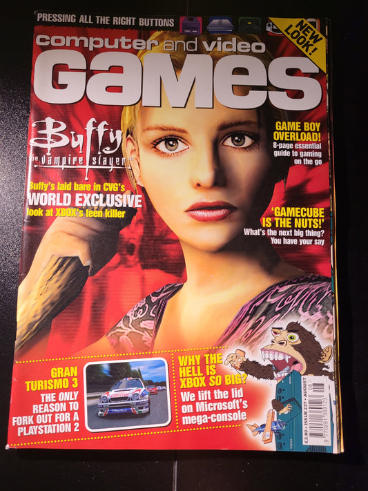 Computer and Video Games Magazine Aug 2001 (732) Buffy Vampire Slayer Tomb Raide