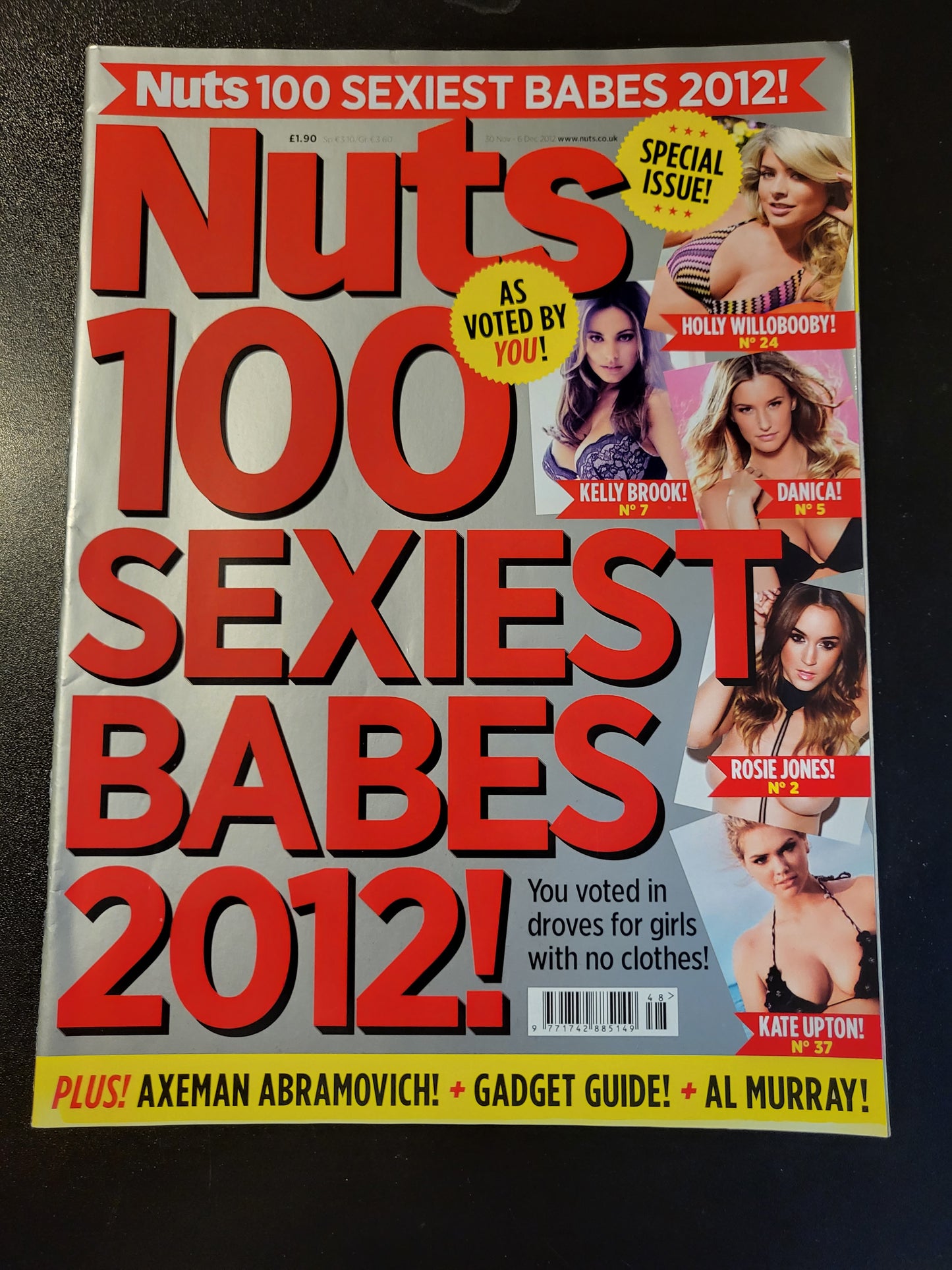 Nuts 30 November 6 December 2012 (778) Kelly Brook Rosie Jones Kate Upton