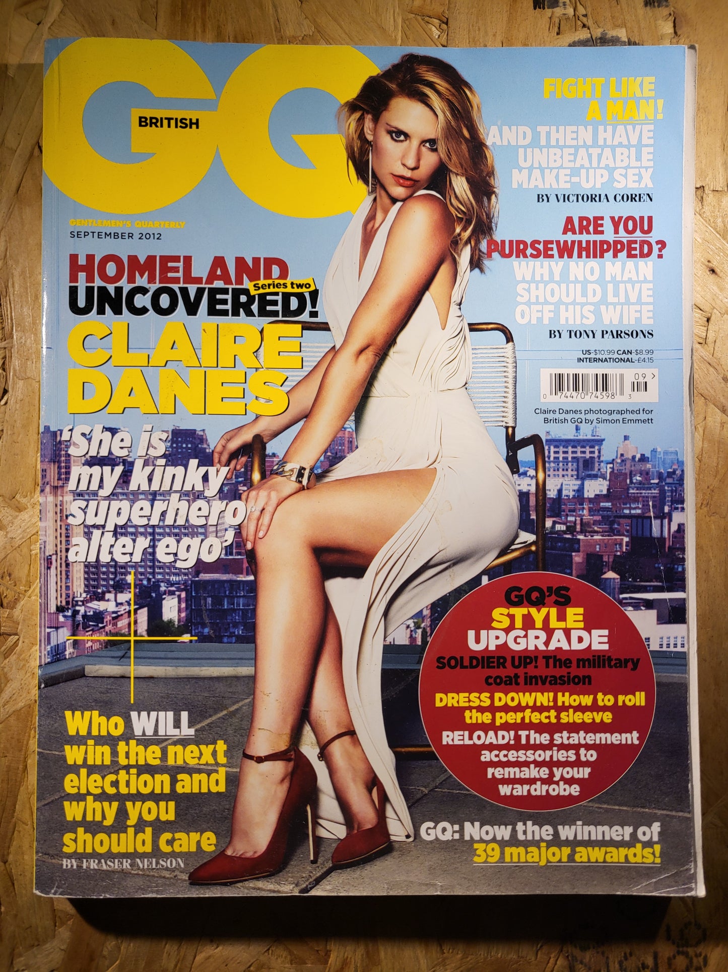 British GQ Magazine September 2012 (878) Claire Danes Rita Ora Ewan McGregor