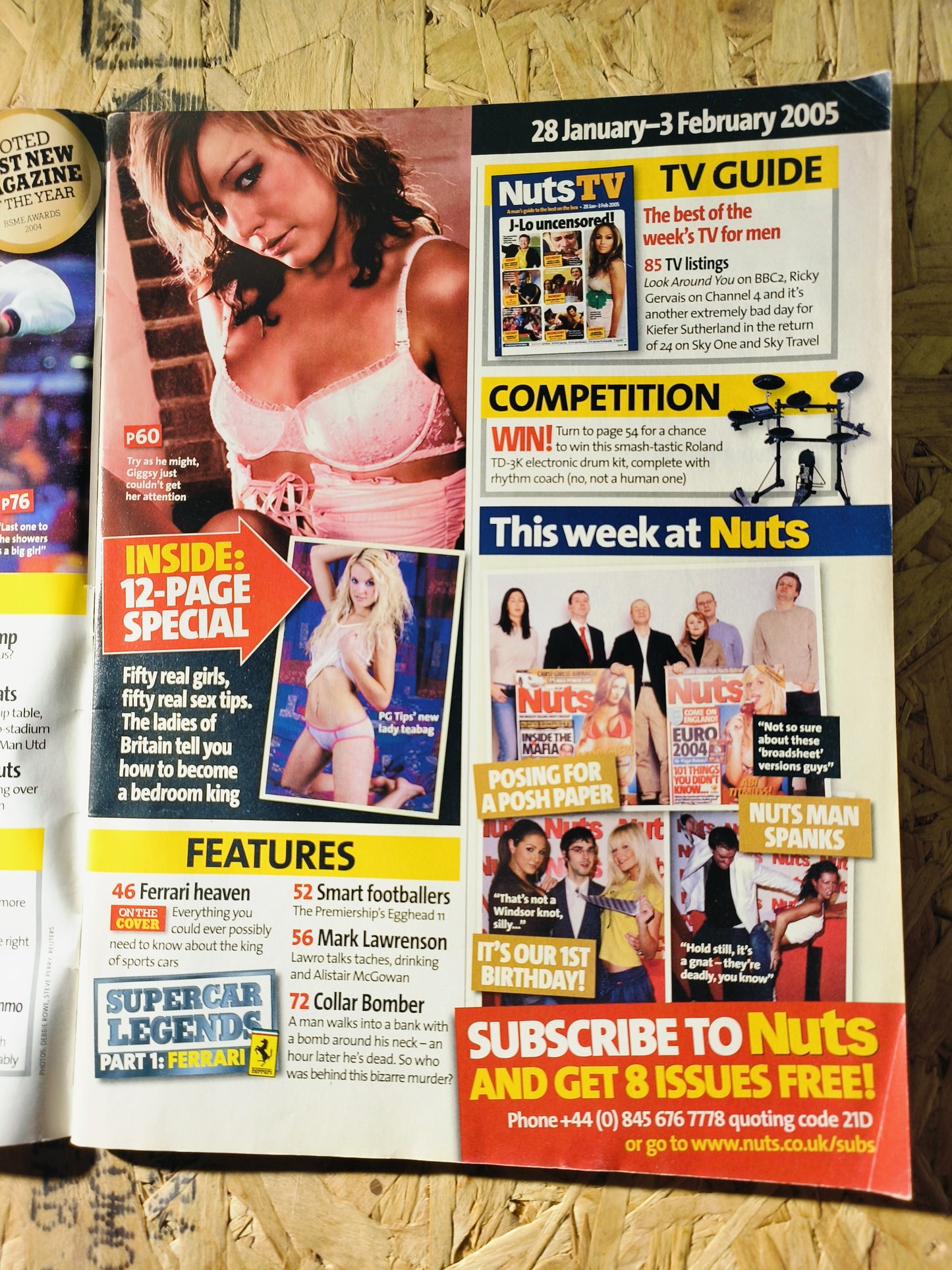 Nuts 28 January 3 February 2005 (891) Abi Titmuss Eva Longoria