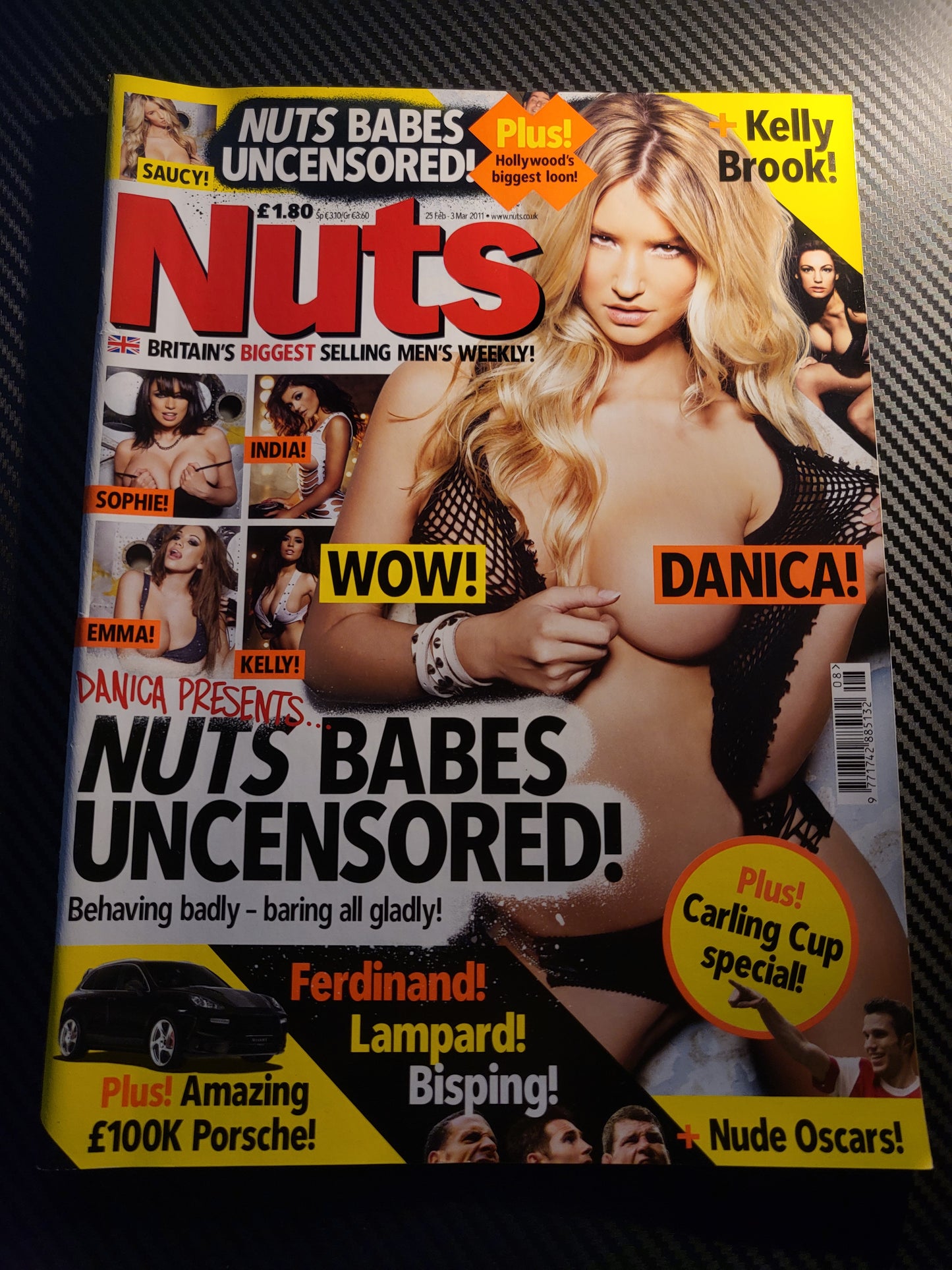 Nuts 25 February 3 March 2011 (953) Dancia POSTER Kelly Brook Sophie Howard