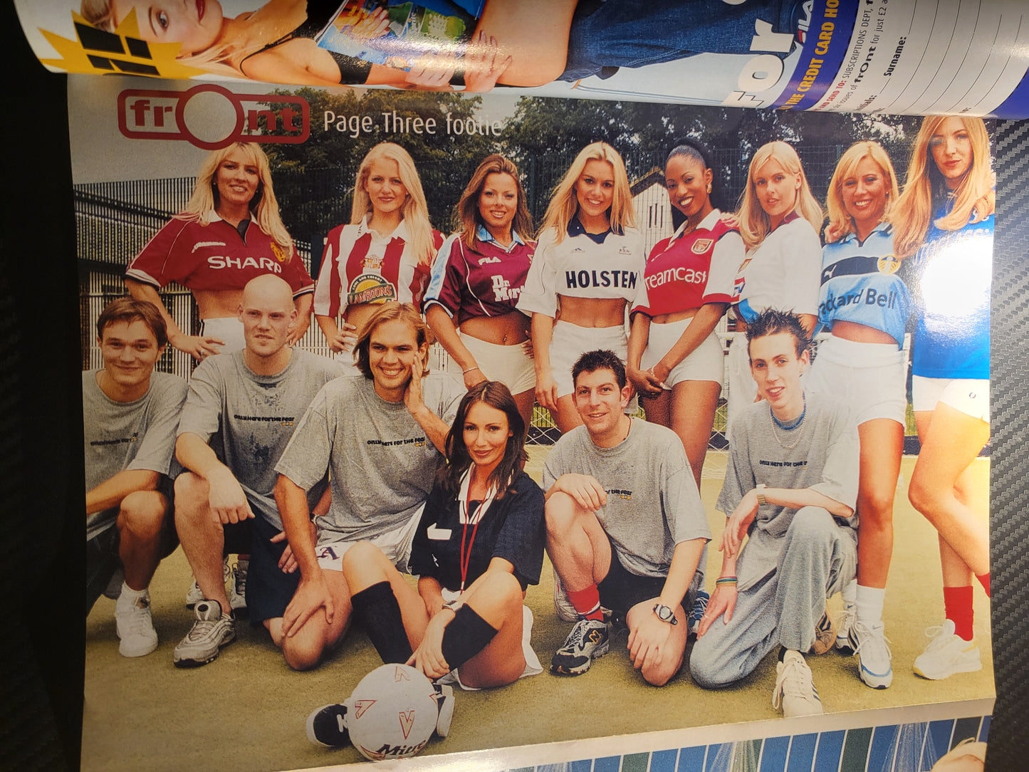 Front Magazine December 1999 Issue 14 (Rare)(966) Michelle Clack POSTER