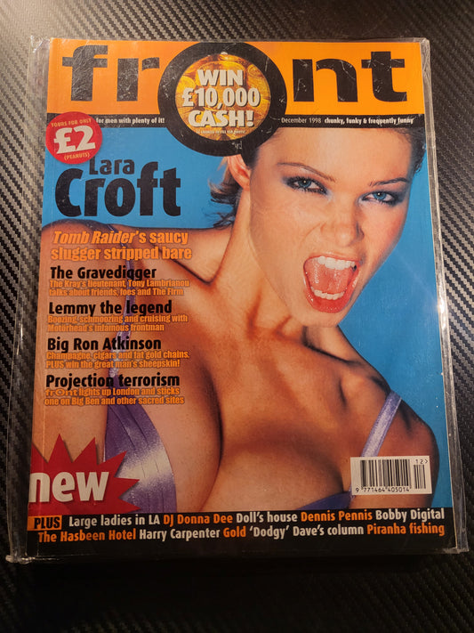 Front Magazine December 1998 Issue 2 SEALED (Rare)(967) Nell McAndrew