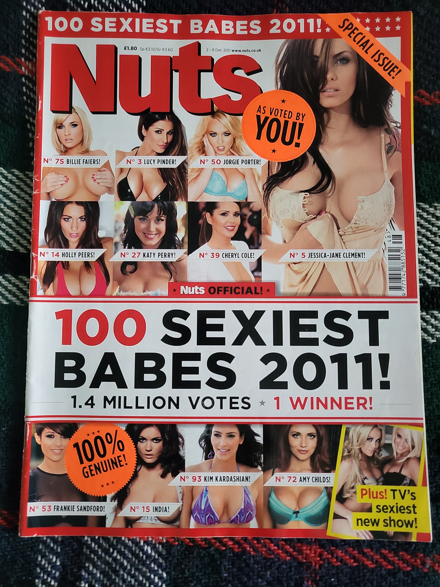 Nuts 2-8 December 2011 (975) Sophie Reade Lucy Pinder Jorgie Porter