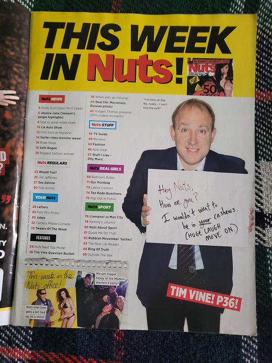 Nuts 25 November 1 December 2011 (975) Jessica-Jane Clement Imogen Thomas