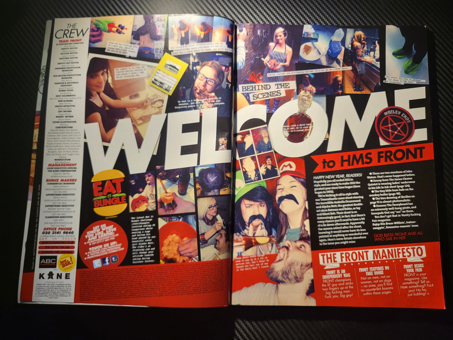 FRONT Magazine Issue 164 (979) Arabella Drummond Aylsha Sabine