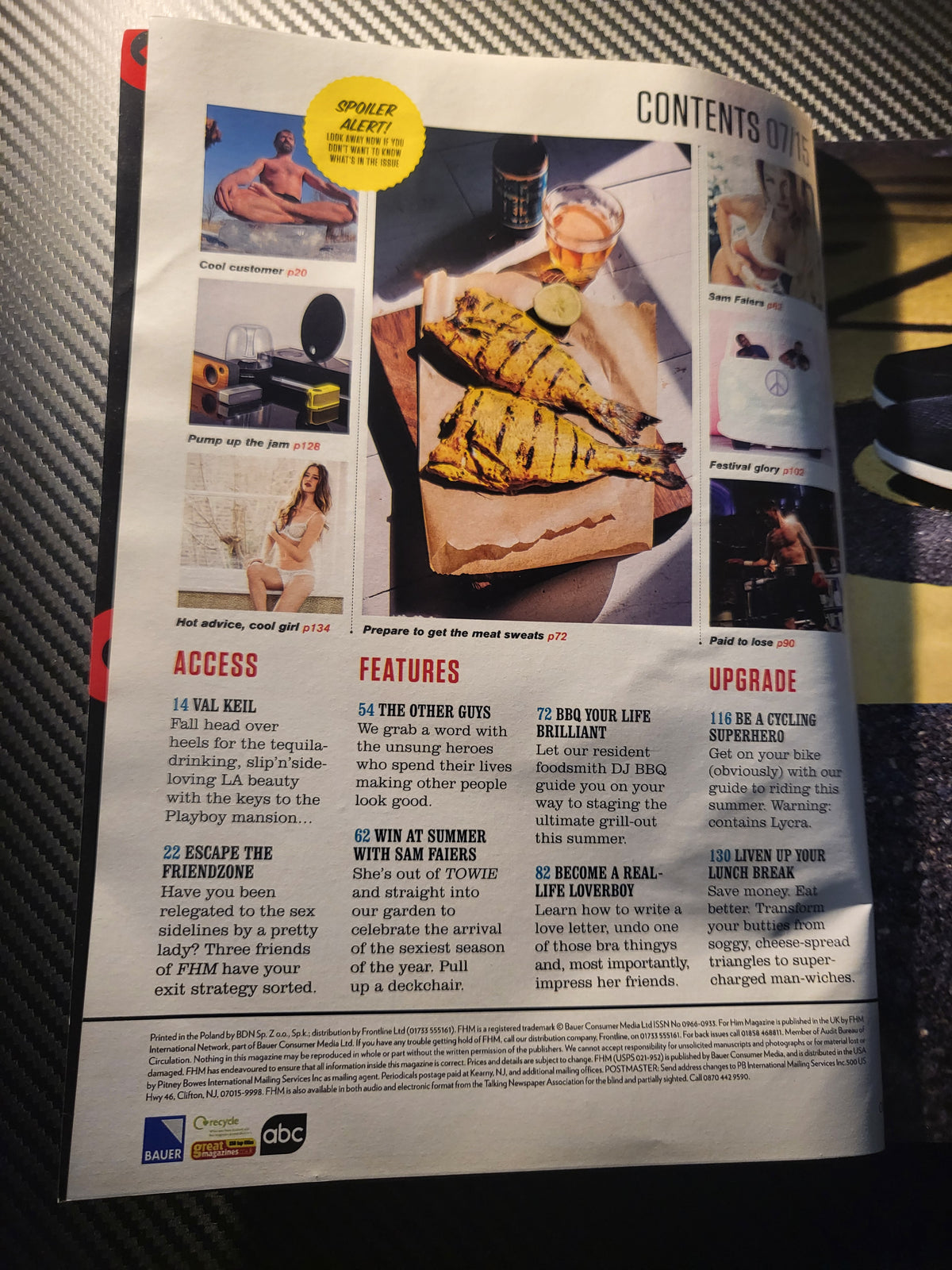 FHM Magazine July 2015 (983) Sam Faiers – Magazine Trader LTD