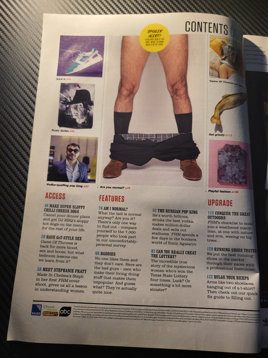 FHM Magazine May 2015 (983) Stephanie Pratt Hannah Simone