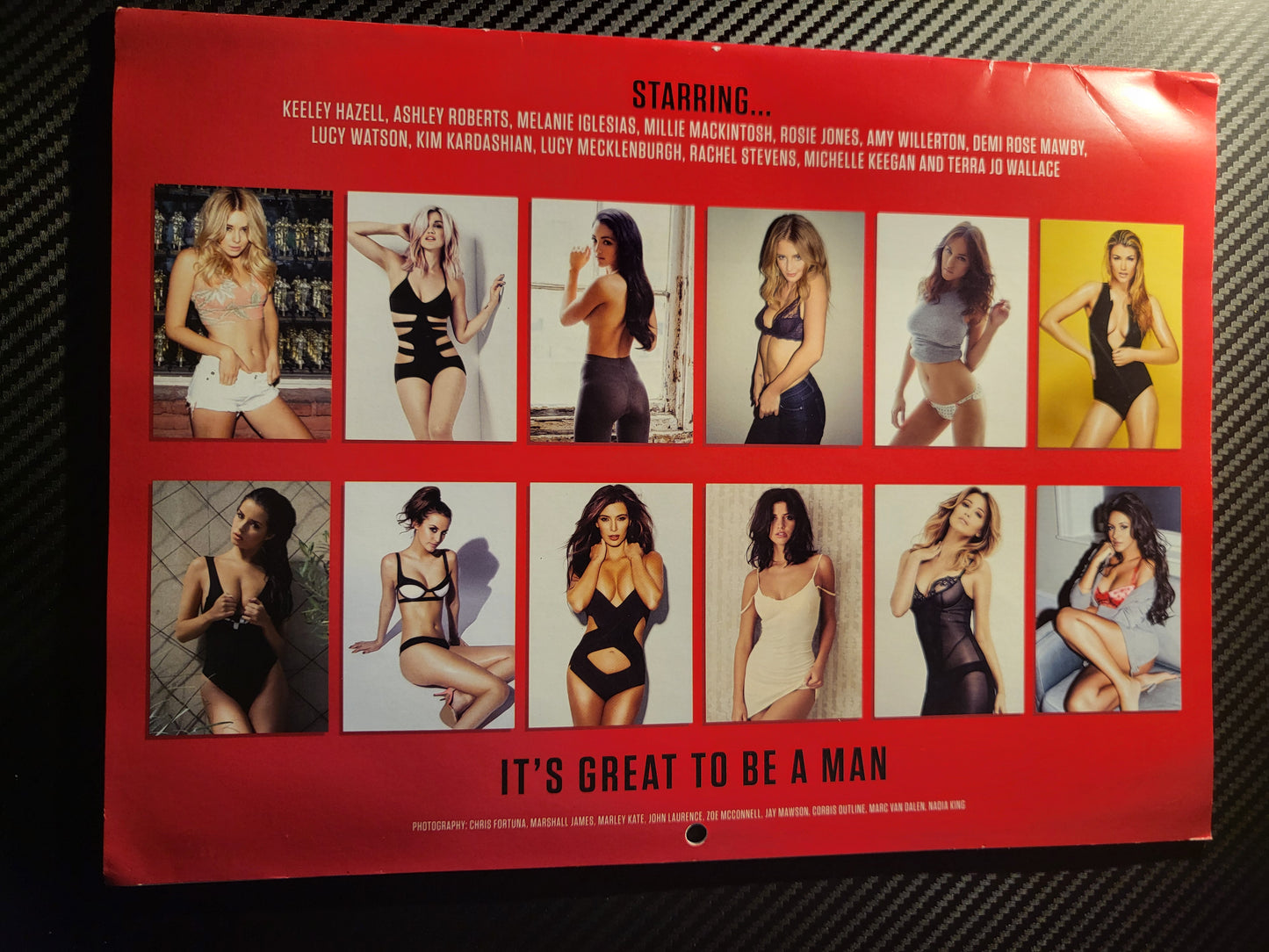 FHM Calendar 2015 (983) Keeley Hazell Rosie Jones Lucy Watson