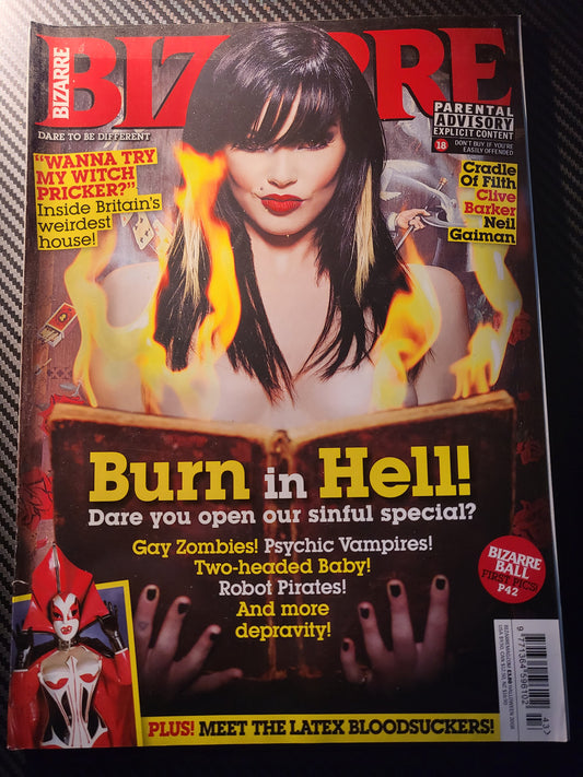 Bizarre Magazine Halloween 2008 (995) Vikki Blows Simon Drake